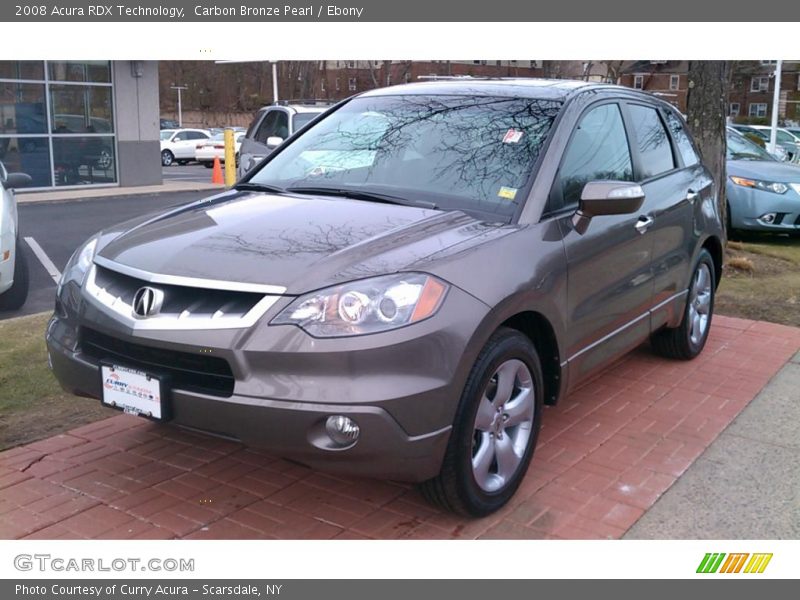 Carbon Bronze Pearl / Ebony 2008 Acura RDX Technology