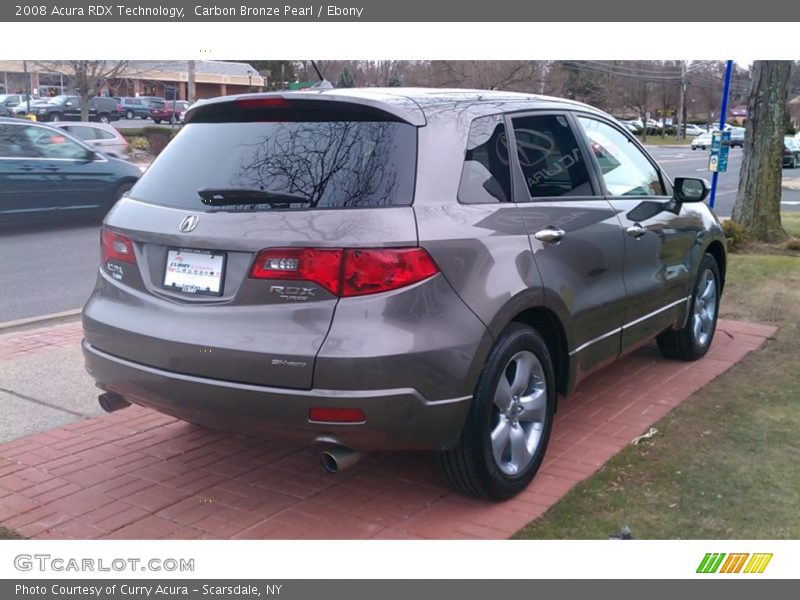 Carbon Bronze Pearl / Ebony 2008 Acura RDX Technology