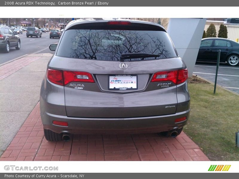 Carbon Bronze Pearl / Ebony 2008 Acura RDX Technology