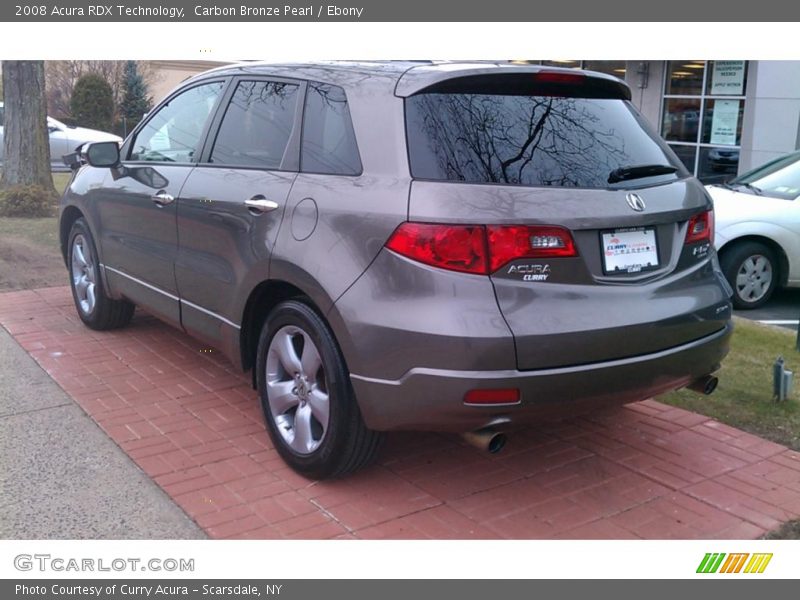 Carbon Bronze Pearl / Ebony 2008 Acura RDX Technology