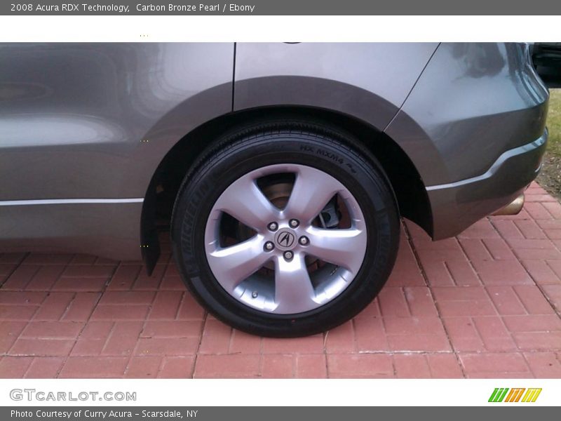 Carbon Bronze Pearl / Ebony 2008 Acura RDX Technology