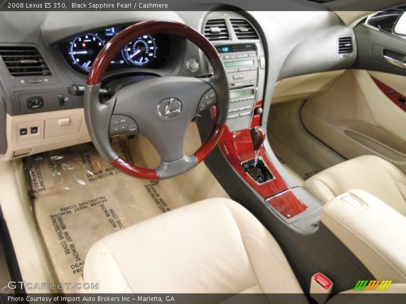 Black Sapphire Pearl / Cashmere 2008 Lexus ES 350