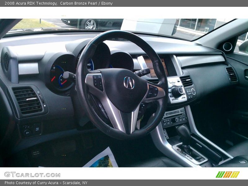 Carbon Bronze Pearl / Ebony 2008 Acura RDX Technology