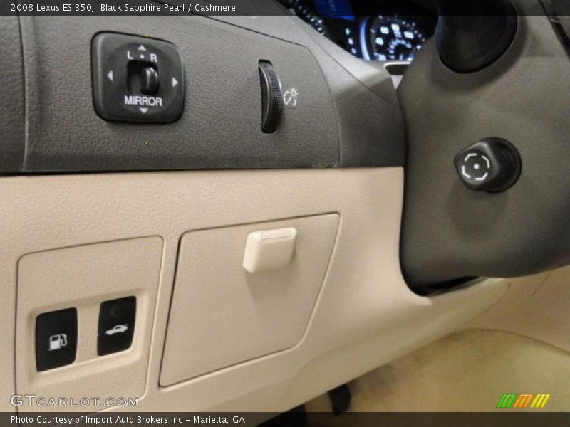 Black Sapphire Pearl / Cashmere 2008 Lexus ES 350