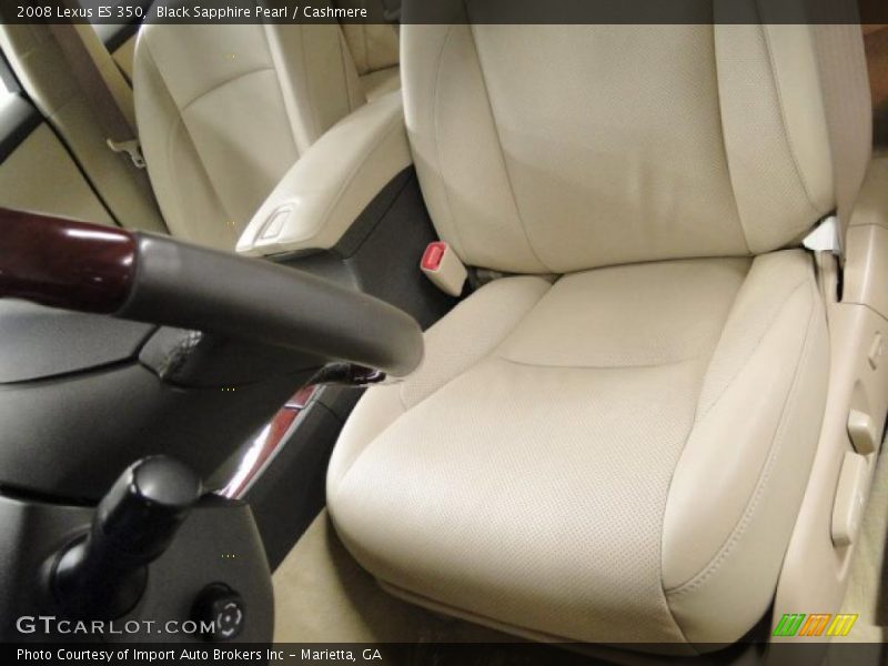 Black Sapphire Pearl / Cashmere 2008 Lexus ES 350
