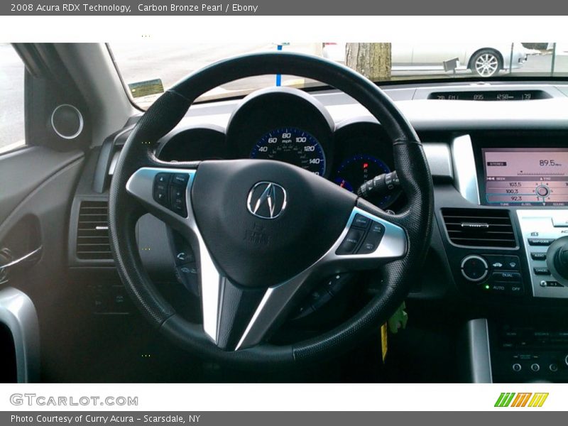 Carbon Bronze Pearl / Ebony 2008 Acura RDX Technology