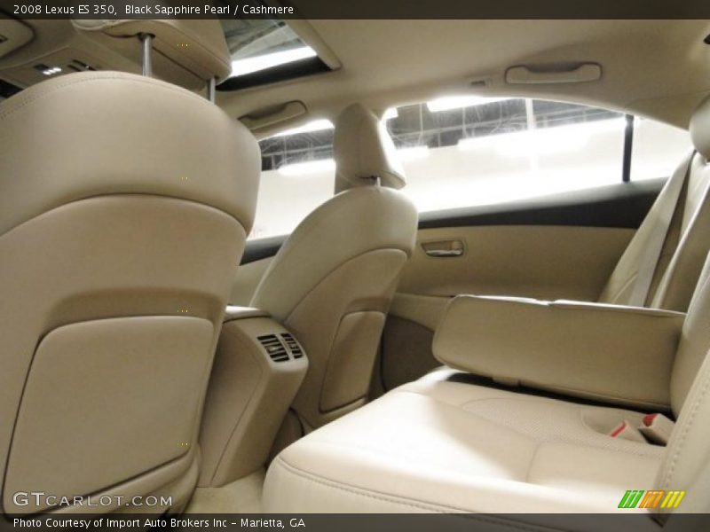 Black Sapphire Pearl / Cashmere 2008 Lexus ES 350