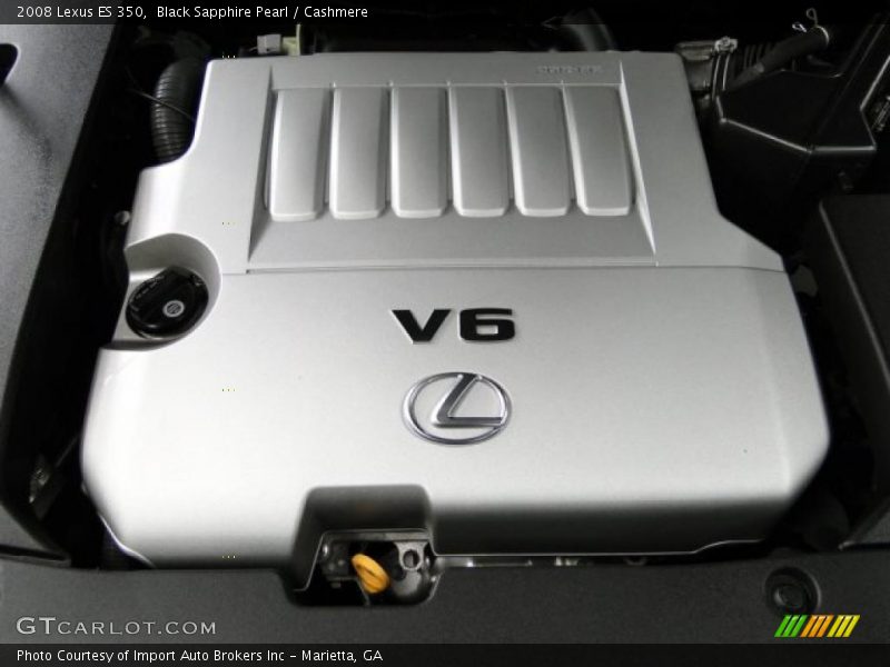 Black Sapphire Pearl / Cashmere 2008 Lexus ES 350