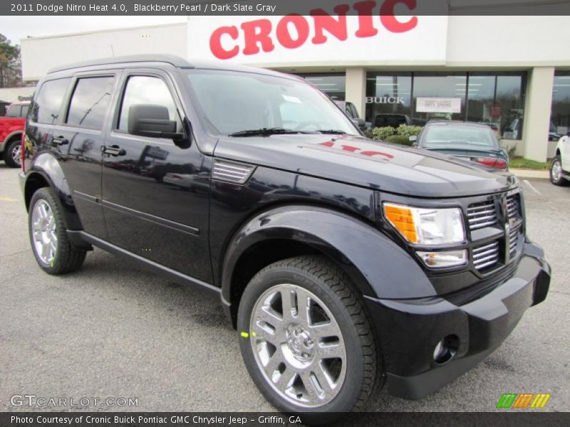 Blackberry Pearl / Dark Slate Gray 2011 Dodge Nitro Heat 4.0