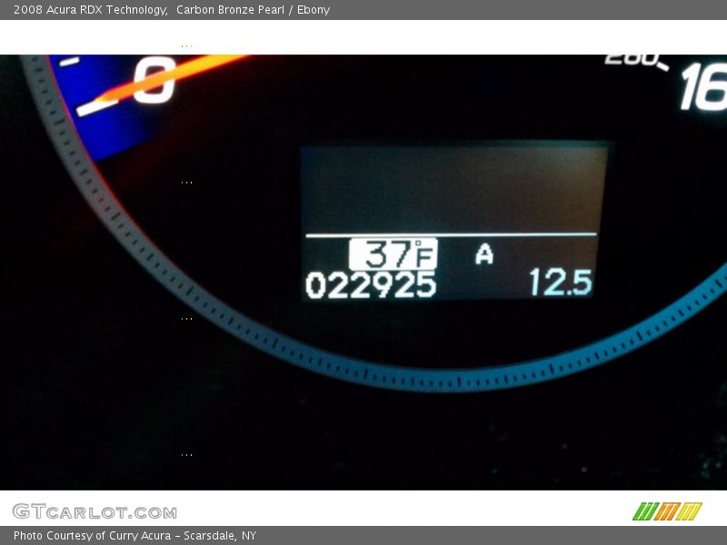 Carbon Bronze Pearl / Ebony 2008 Acura RDX Technology