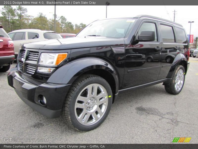 Blackberry Pearl / Dark Slate Gray 2011 Dodge Nitro Heat 4.0