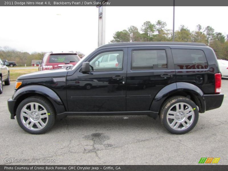 Blackberry Pearl / Dark Slate Gray 2011 Dodge Nitro Heat 4.0