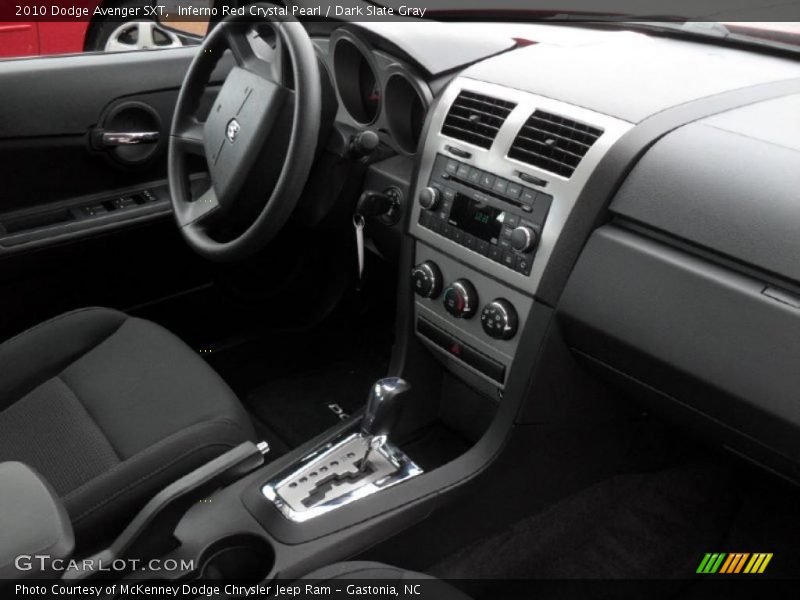 Inferno Red Crystal Pearl / Dark Slate Gray 2010 Dodge Avenger SXT