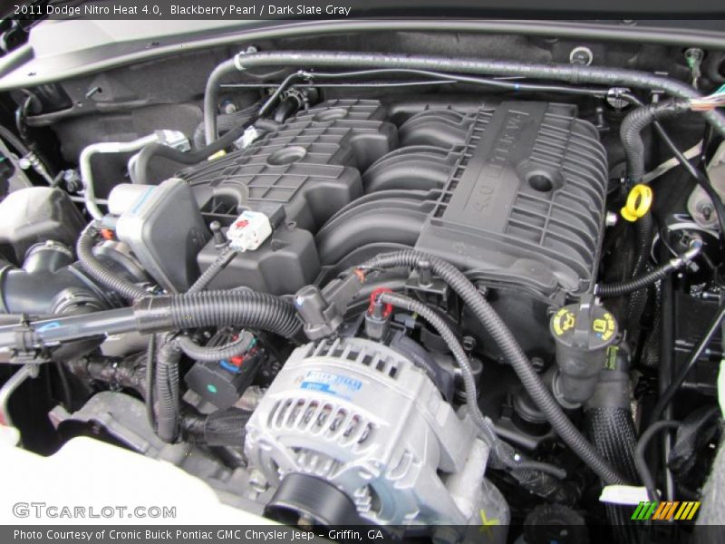 Blackberry Pearl / Dark Slate Gray 2011 Dodge Nitro Heat 4.0