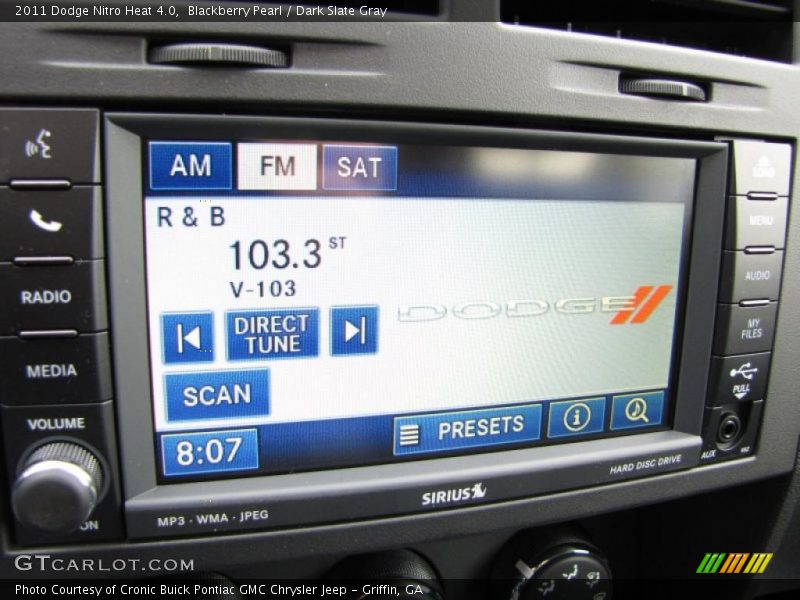 Blackberry Pearl / Dark Slate Gray 2011 Dodge Nitro Heat 4.0