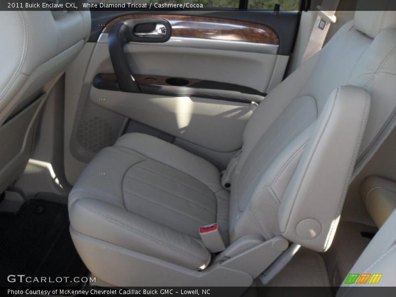 White Diamond Tricoat / Cashmere/Cocoa 2011 Buick Enclave CXL