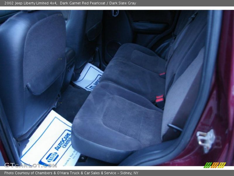 Dark Garnet Red Pearlcoat / Dark Slate Gray 2002 Jeep Liberty Limited 4x4
