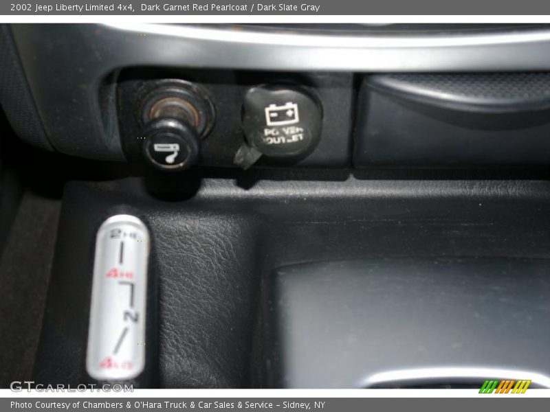 Dark Garnet Red Pearlcoat / Dark Slate Gray 2002 Jeep Liberty Limited 4x4