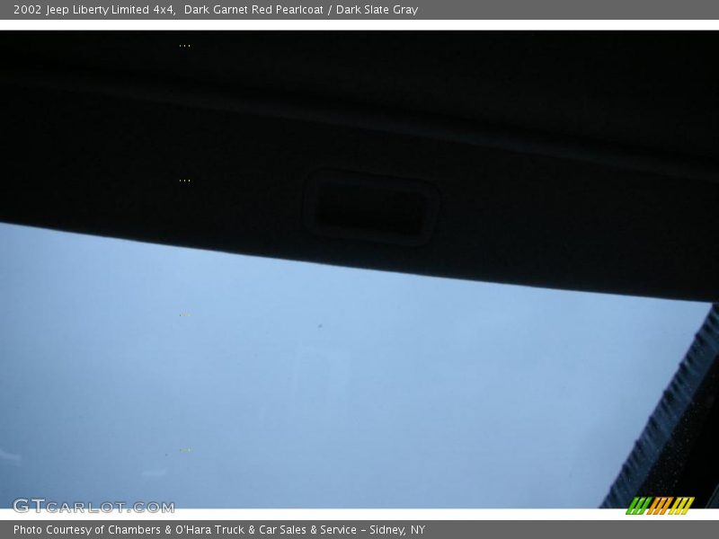 Dark Garnet Red Pearlcoat / Dark Slate Gray 2002 Jeep Liberty Limited 4x4