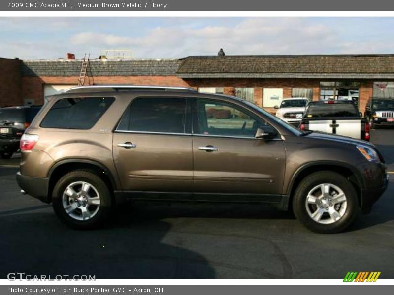 Medium Brown Metallic / Ebony 2009 GMC Acadia SLT