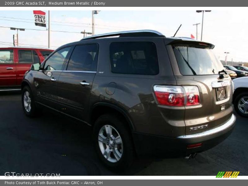 Medium Brown Metallic / Ebony 2009 GMC Acadia SLT