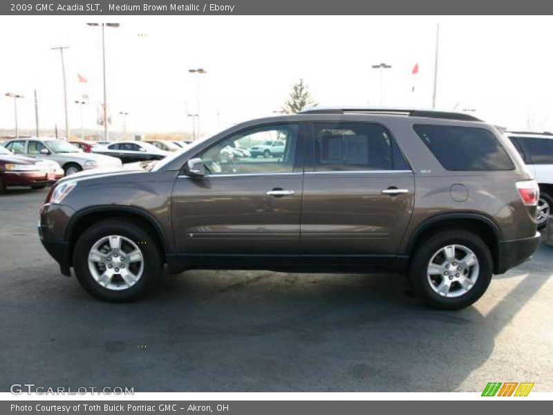 Medium Brown Metallic / Ebony 2009 GMC Acadia SLT