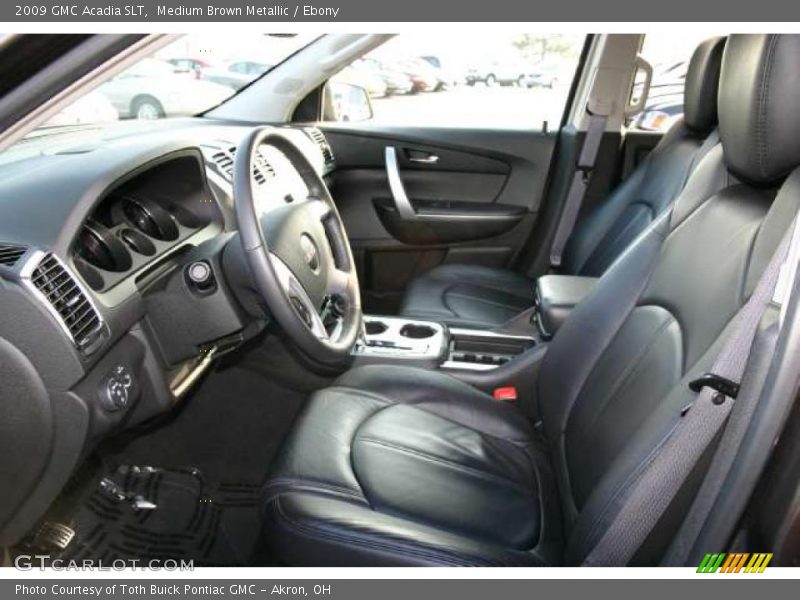 Medium Brown Metallic / Ebony 2009 GMC Acadia SLT