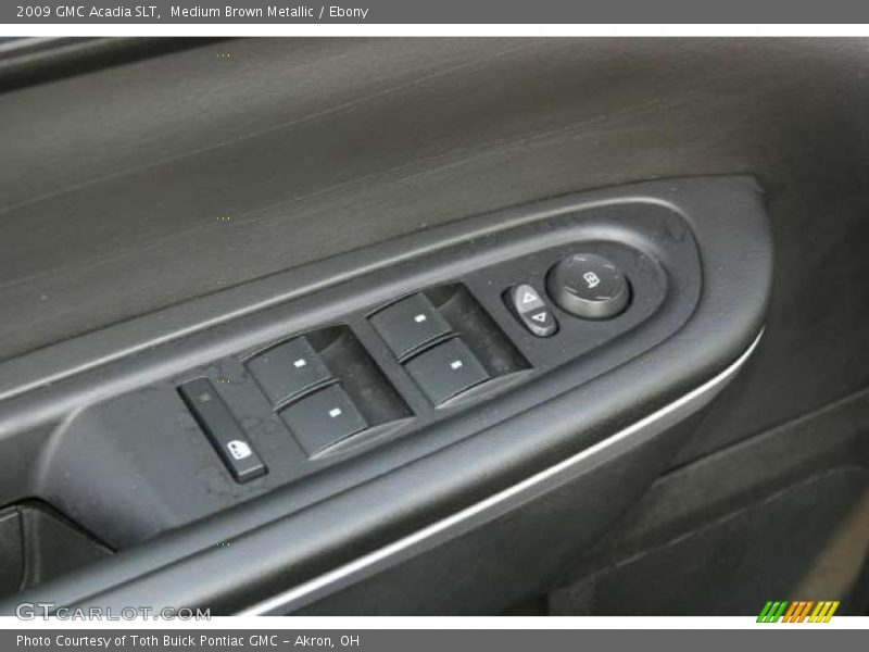 Medium Brown Metallic / Ebony 2009 GMC Acadia SLT