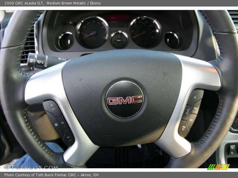 Medium Brown Metallic / Ebony 2009 GMC Acadia SLT