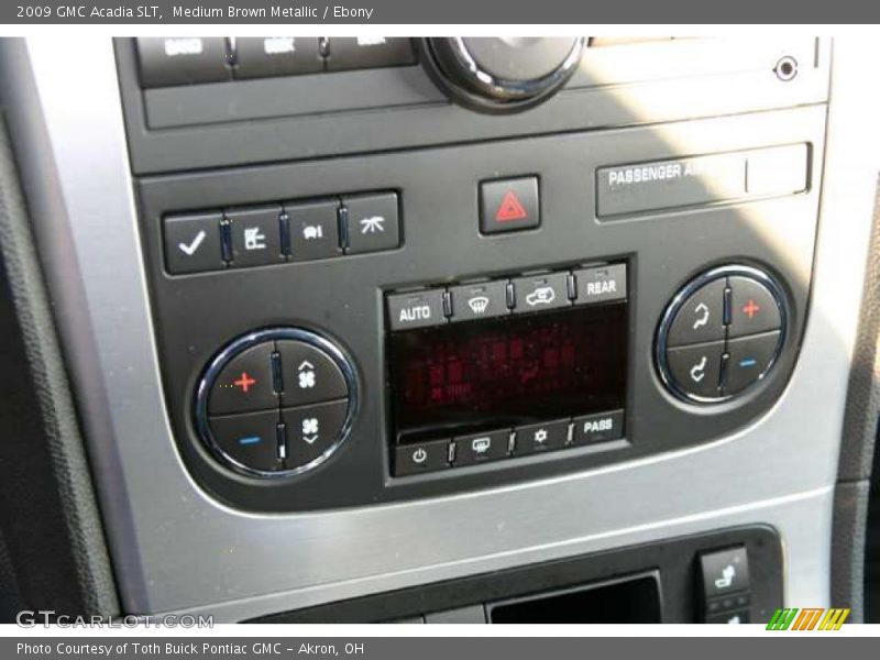 Medium Brown Metallic / Ebony 2009 GMC Acadia SLT
