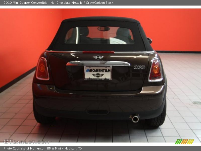 Hot Chocolate Metallic / Grey/Carbon Black 2010 Mini Cooper Convertible