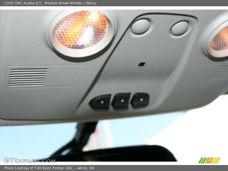 Medium Brown Metallic / Ebony 2009 GMC Acadia SLT
