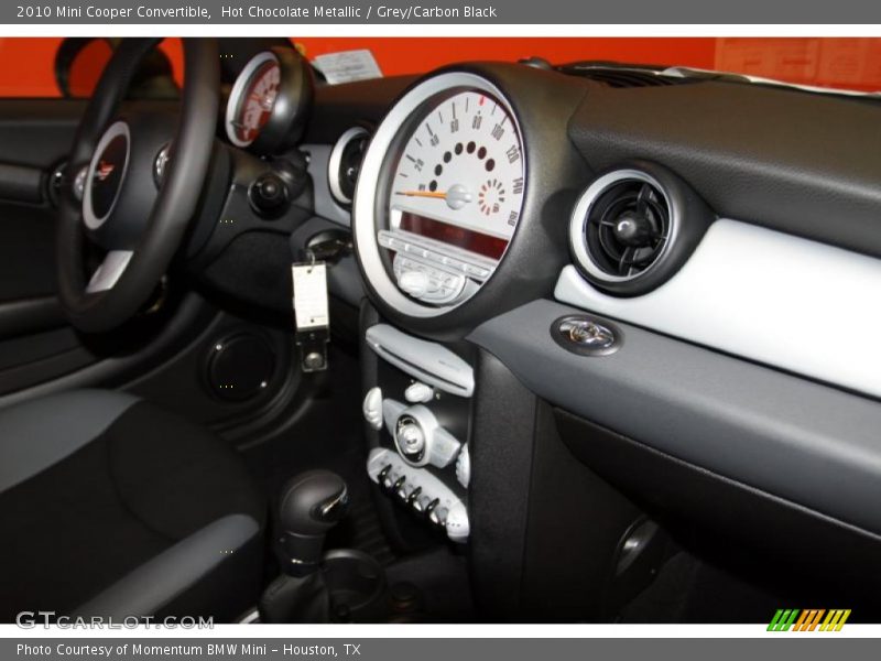Hot Chocolate Metallic / Grey/Carbon Black 2010 Mini Cooper Convertible
