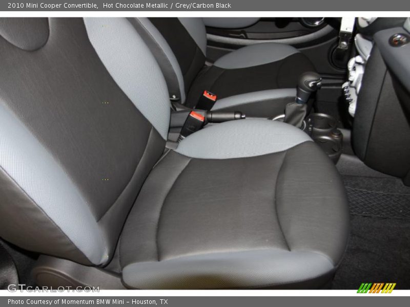 Hot Chocolate Metallic / Grey/Carbon Black 2010 Mini Cooper Convertible