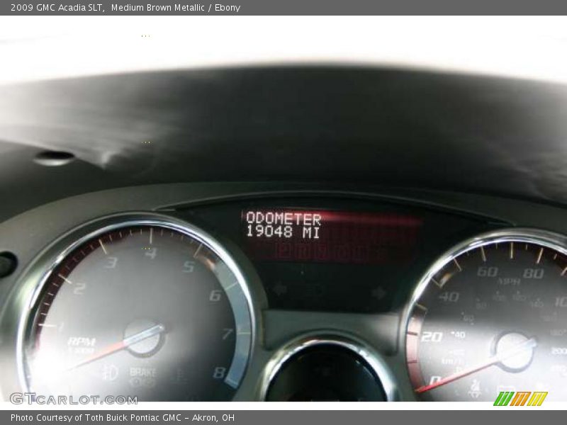 Medium Brown Metallic / Ebony 2009 GMC Acadia SLT