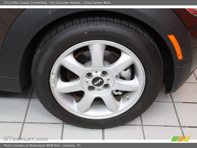 Hot Chocolate Metallic / Grey/Carbon Black 2010 Mini Cooper Convertible