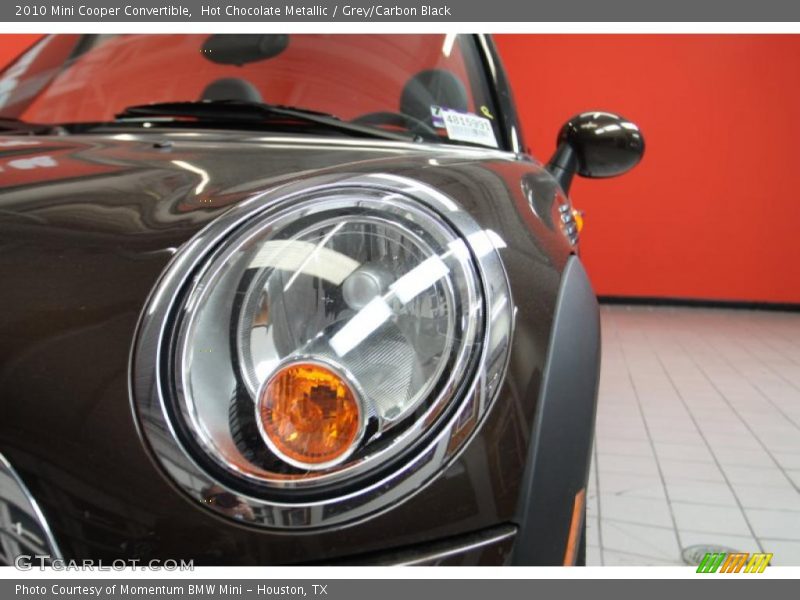 Hot Chocolate Metallic / Grey/Carbon Black 2010 Mini Cooper Convertible