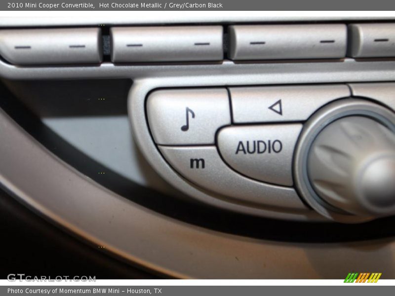 Hot Chocolate Metallic / Grey/Carbon Black 2010 Mini Cooper Convertible