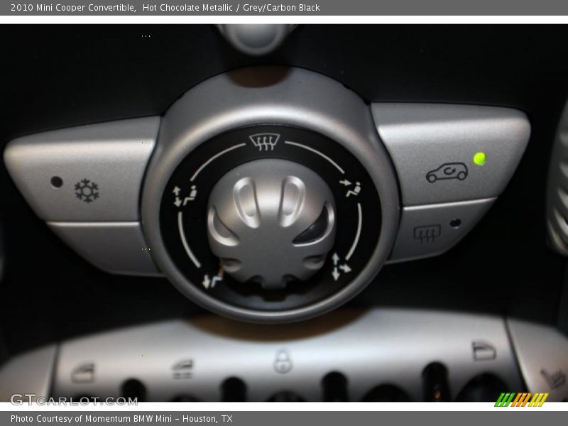 Hot Chocolate Metallic / Grey/Carbon Black 2010 Mini Cooper Convertible