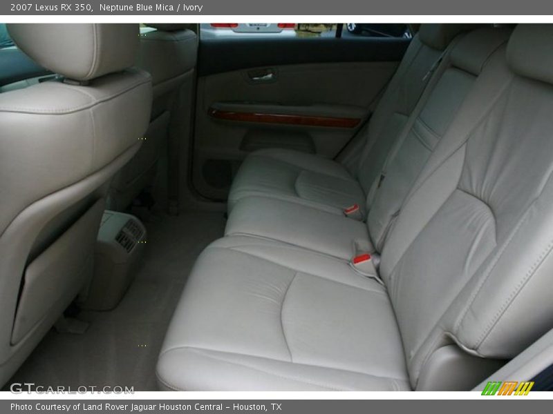 Neptune Blue Mica / Ivory 2007 Lexus RX 350