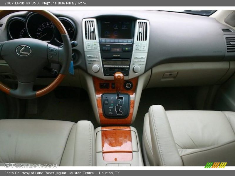 Neptune Blue Mica / Ivory 2007 Lexus RX 350