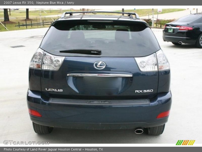 Neptune Blue Mica / Ivory 2007 Lexus RX 350