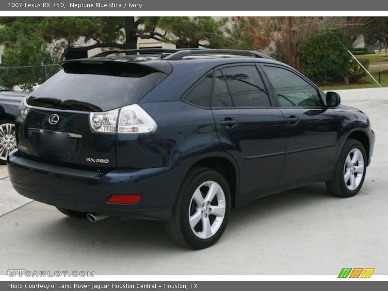 Neptune Blue Mica / Ivory 2007 Lexus RX 350