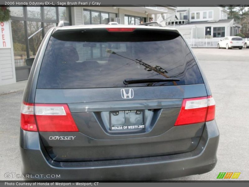 Sage Brush Pearl / Gray 2006 Honda Odyssey EX-L