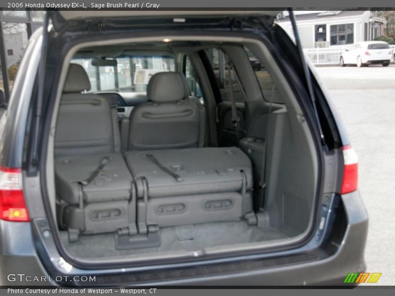 Sage Brush Pearl / Gray 2006 Honda Odyssey EX-L