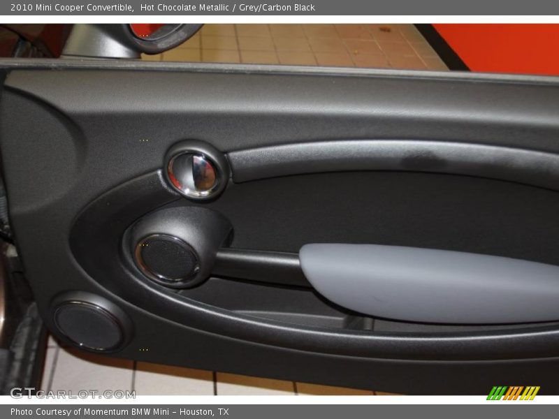 Hot Chocolate Metallic / Grey/Carbon Black 2010 Mini Cooper Convertible
