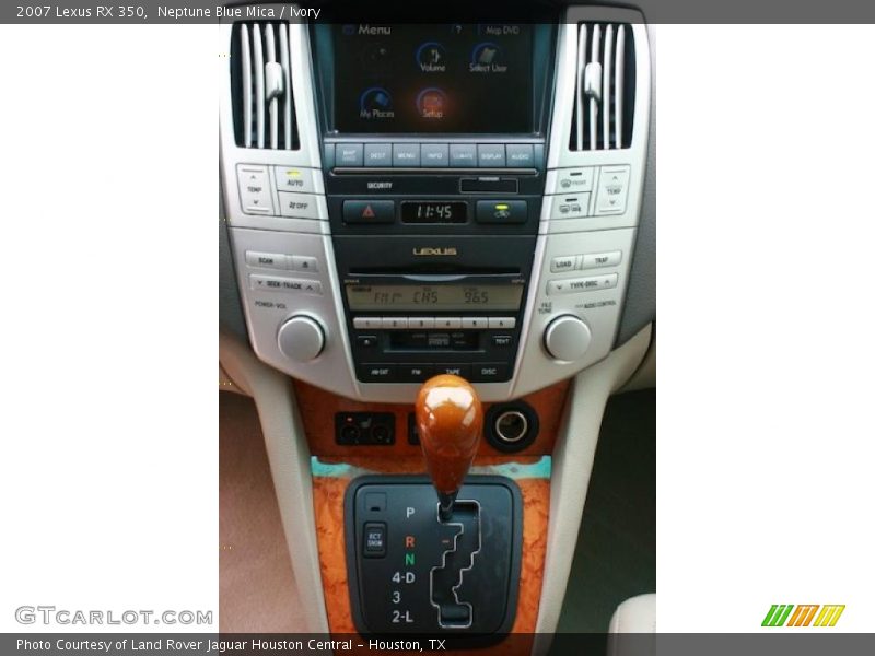 Neptune Blue Mica / Ivory 2007 Lexus RX 350