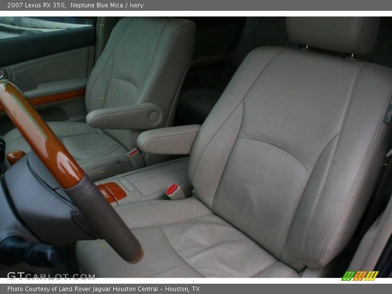 Neptune Blue Mica / Ivory 2007 Lexus RX 350