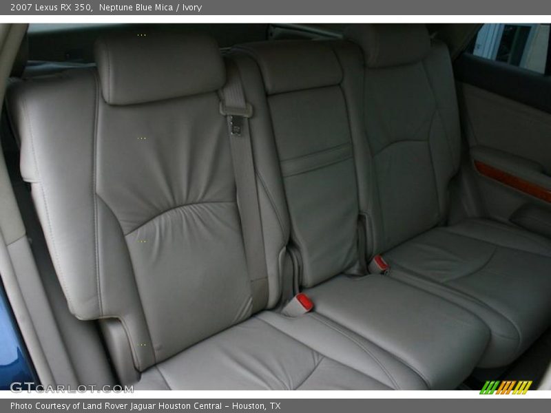 Neptune Blue Mica / Ivory 2007 Lexus RX 350
