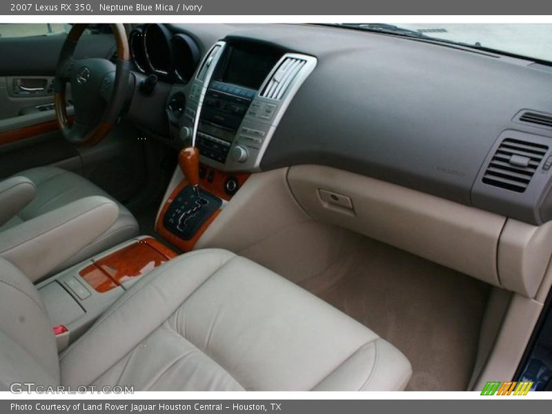 Neptune Blue Mica / Ivory 2007 Lexus RX 350